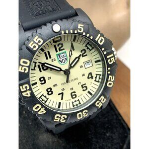 Luminox Men's Watch X2.2055 Sea Lion Navy Seal Swiss Quartz Black Rubber 44mm